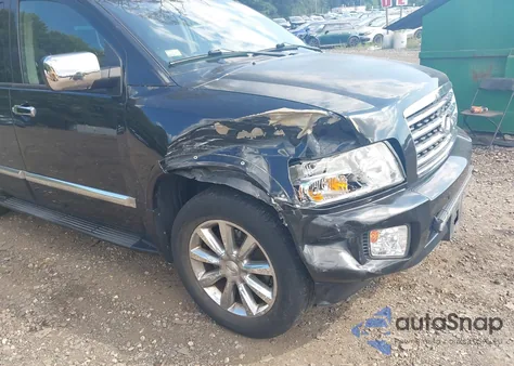 2008 Infiniti Qx56 from USA, damaged, VIN 5N3AA08C08N913990
